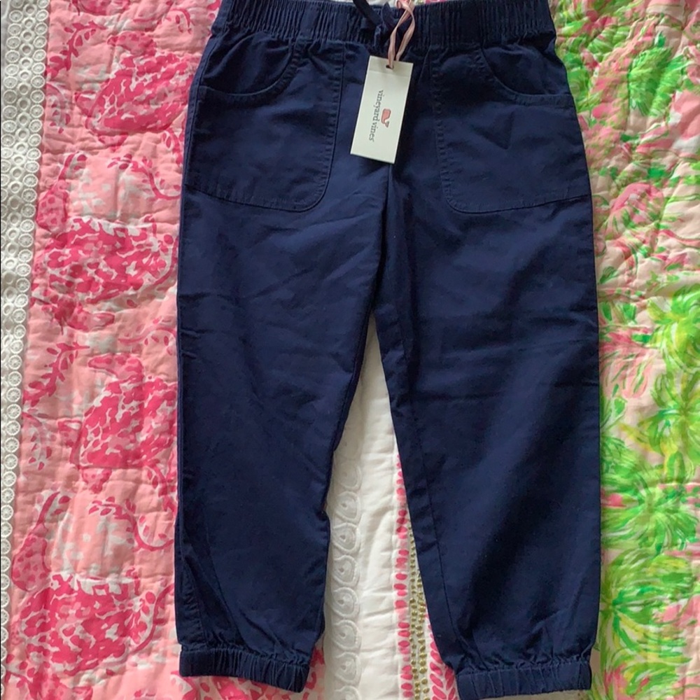 Girls vineyard vines twill pants
